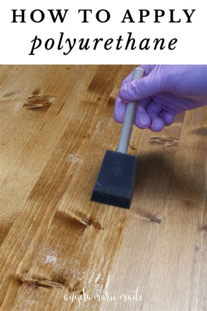how to apply polyurethane