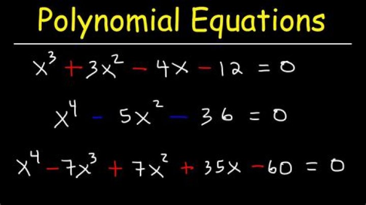 polynomial equation