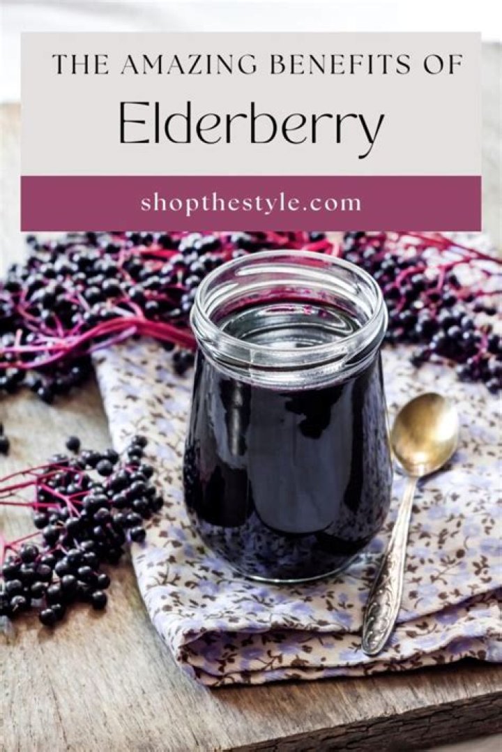 what is elderberry good for
