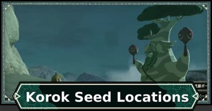 korok seed map