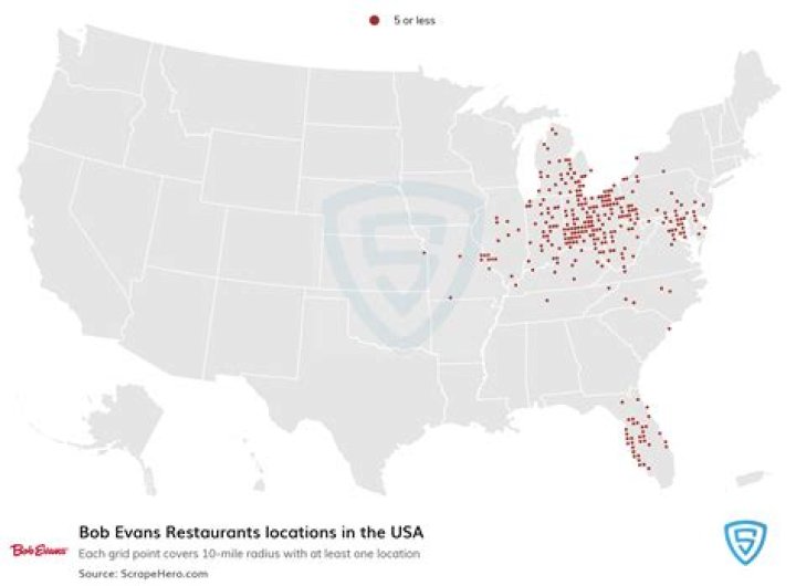 bob evans locations