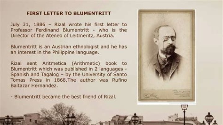ferdinand blumentritt